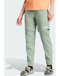 adidas - Pantaloni da hiking Terrex Utilitas Zip-Off - Lyst