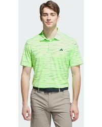 adidas - Ultimate365 Mesh Glimmer Print Polo Shirt - Lyst