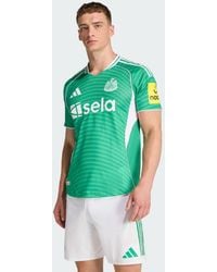 adidas - Newcastle United Fc 25/26 Away Authentic Jersey - Lyst