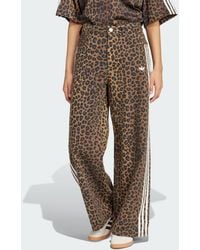 adidas - Originals Denim Loose Trousers - Lyst