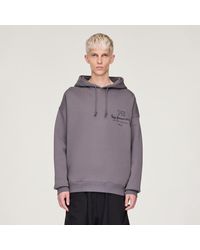 adidas - Y-3 Graphic Ft Hoodie - Lyst