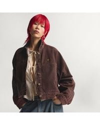 adidas - Canvas Tracktop Jacket - Lyst