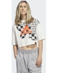 adidas - Pride Cropped Graphic T-Shirt (Gender Neutral) - Lyst