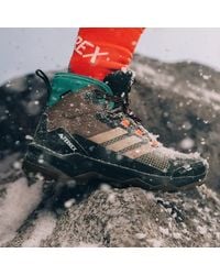 adidas - Terrex Skychaser Ax5 Mid Gore-Tex Climawarm+ Hiking Shoes - Lyst