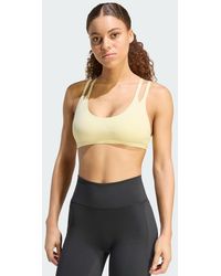 adidas - Optime Workout Strappy Light Support Bra - Lyst