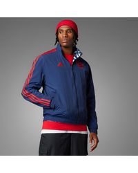 adidas - Fc Bayern Anthem Jacket - Lyst