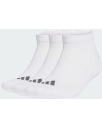 adidas - Cushioned Essentials Low Cut Socks 3 Pair Pack - Lyst