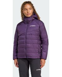adidas - Terrex Xperior Climawarm+ Down Hooded Jacket - Lyst
