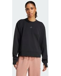 adidas - Designed-For-Training Warm-Up Crewneck Sweatshirt - Lyst