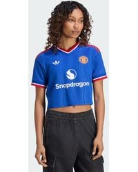 adidas - Manchester United 26/27 Away Jersey Crop - Lyst