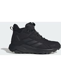 adidas - Terrex Anylander Leather Mid Climaproof Hiking Shoes - Lyst
