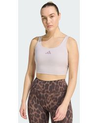 adidas - Power Light Support Bra Tank Top - Lyst