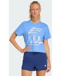adidas - T-Shirt Les Mills Movers Graphic - Lyst