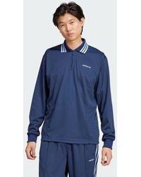 adidas - 1/2 Zip Poloshirt - Lyst