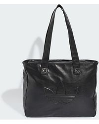 adidas - Shopper Metallic Pu Bag - Lyst