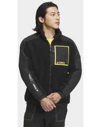 adidas - Giacca National Geographic High-Pile Fleece - Lyst