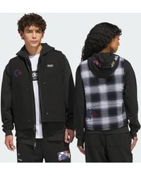 adidas - Skateboarding X Mark Gonzales Plaid Reversible Vest - Lyst