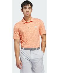 adidas - Ultimate365 Mesh Print Climacool Polo Shirt - Lyst