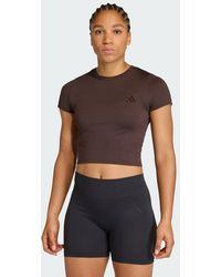 adidas - Workout Essentials Knit Baby T-Shirt - Lyst