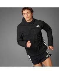 adidas - Adizero Running Jacket - Lyst
