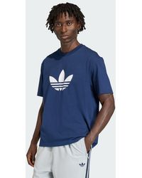 adidas - Adicolor Trefoil Tee - Lyst