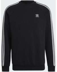 adidas Originals - Adicolor Classics 3-stripes Crew Sweatshirt - Lyst