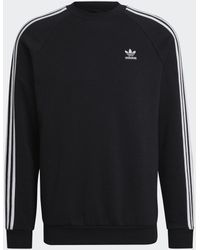 Sudadera cuello redondo Adicolor Classics 3 bandas adidas de
