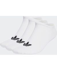 adidas - Trefoil Liner Socks 6 Pairs - Lyst