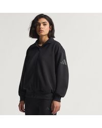 adidas - Soft Lux Loose Full-Zip - Lyst