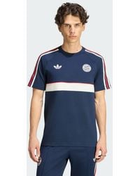 adidas - Fc Bayern Muenchen Og T-Shirt - Lyst