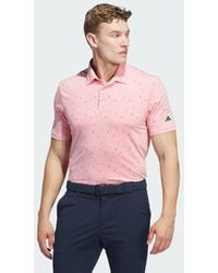 adidas - Polo Ultimate365 Allover Print - Lyst