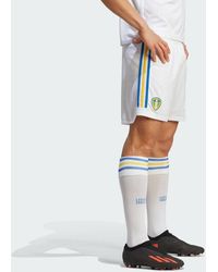 adidas - Leeds United Fc 23/24 Home Shorts - Lyst
