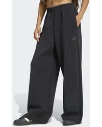 adidas - Soft Lux Straight Leg Tracksuit Bottoms - Lyst