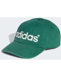adidas - Washed Twill Dad Baseball Kappe - Lyst