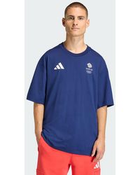 adidas - Team Gb Loose Fit T-Shirt - Lyst