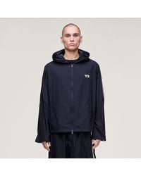 adidas - Y-3 Nylon Wired 3 Stripes Track Top - Lyst