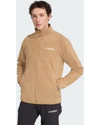 adidas - Multi Essentials Full-Zip Fleece Jacket - Lyst