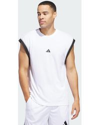 adidas - Basketball All-World Sleeveless Tank Top - Lyst