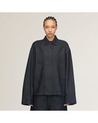 adidas - Y-3 Denim Blouson Jacket - Lyst