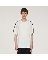 adidas - T-Shirt Y-3 A Manica Corta 3 Strisce - Lyst