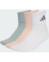 adidas - Cushioned Sportswear Ankle Socks 3 Pair Pack - Lyst