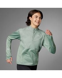 adidas - Ultimate Hi Vis Reflective 1/2-Zip Top - Lyst