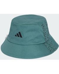 adidas - Sportswear 3-Streifen Leopard Grafik Stoffhut - Lyst