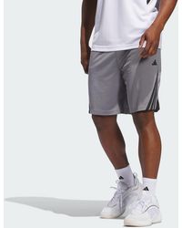 adidas - Legends 3-Stripes Basketball Shorts - Lyst