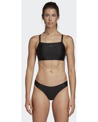 adidas 3-Streifen Bikini - Schwarz