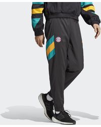 adidas - Fc Bayern Icon Woven Tracksuit Bottoms - Lyst