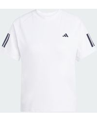 adidas - Club 3-Stripes Tennis Climacool T-Shirt - Lyst