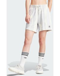 adidas - Dye Allover Print Sweat Shorts - Lyst