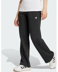 adidas - Essentials Small Logo Feel Cozy Open-Hem Pants - Lyst