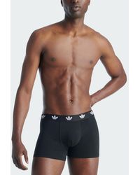 adidas - Comfort Flex Cotton Trunk 3 Pack Underwear - Lyst